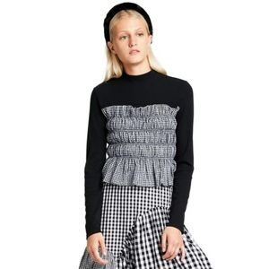 Sandy Laing x Target Gingham Smock Turtleneck NTW